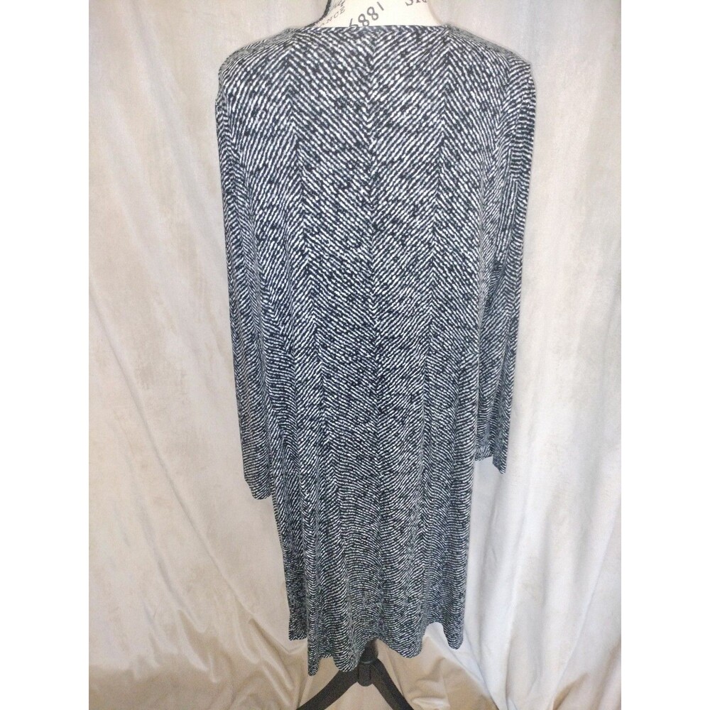 J.Jill Wearever Collection Women's Long Sleeve High Waist Stretch Knit Dress. 1X - Picture 6 of 8